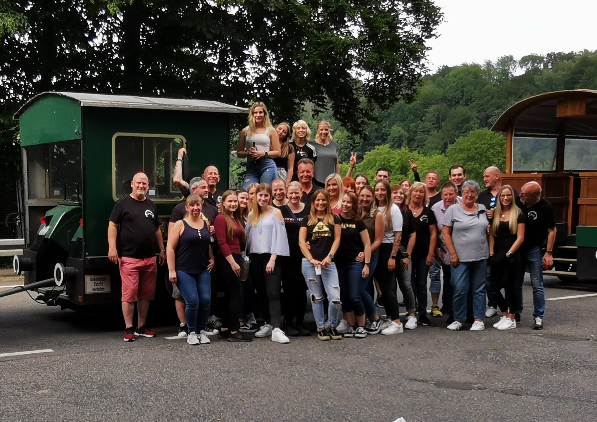 Planwagenfahrt des großen Tanzcorps 2021